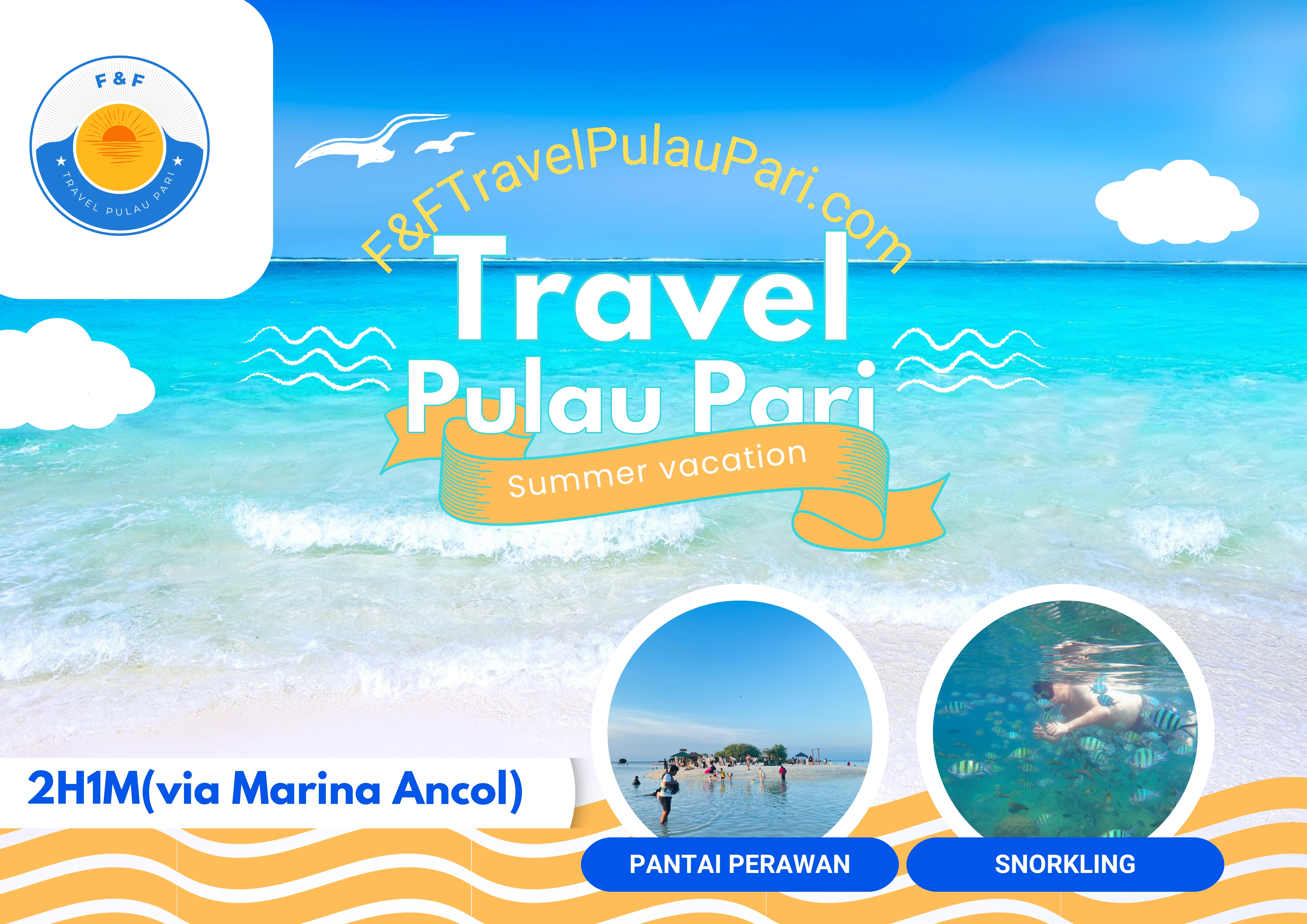 Paket 2 Hari 1 Malam (Marina Ancol)